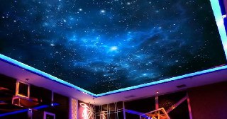 Натяжной потолок звездное небо Михайловка, цена от 5165 руб.